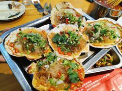 烤扇贝-丹东立强海鲜烧烤·牛B大串(星海店)
