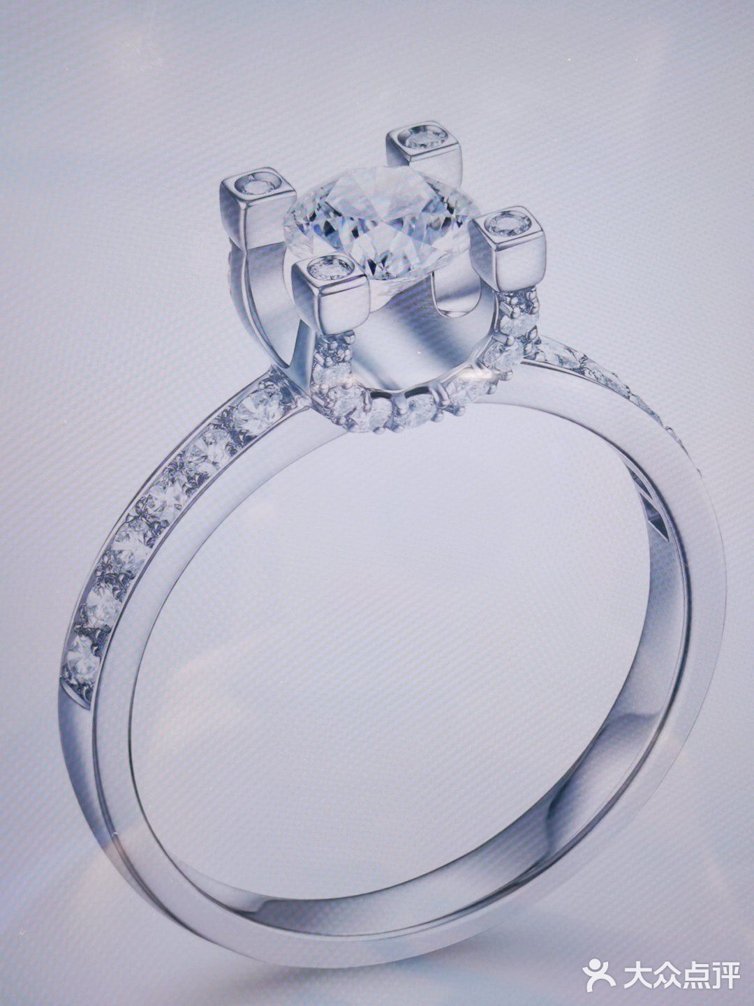 莱绅通灵马蹄钻戒 - 吃喝玩乐精选