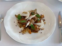 烟熏乳鸽配秋菇-Jean Georges