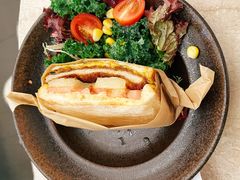 厚切猪排芝士菠萝三明治-玲婧胡同·Brunch·Kitchen(嘉里城店)