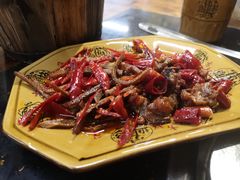 冷吃牛肉-盐井记·自贡美蛙鲜锅兔(中和店)