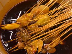 -拈签一笑黄牛肉辣卤串串