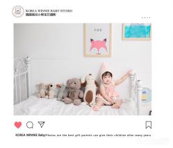 -韩国维尼小熊儿童摄影(萧山店)