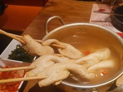 海鲜鱼饼汤-冰川延边料理·炭烤串(原小木屋店)