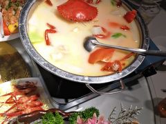 青蟹筒骨煲-春暖花开(西溪店)