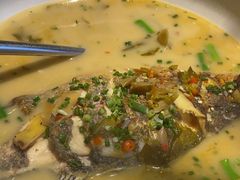 酸菜煮桂鱼-渔悦潇湘·酸菜煮鱼(岳麓山店)