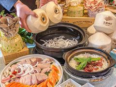 -烹然四季椰子鸡火锅(团结湖总店)