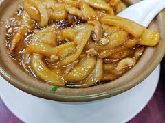 咸鱼茄子煲-雄仔农家菜馆·特色葱油鸡(六祖店)