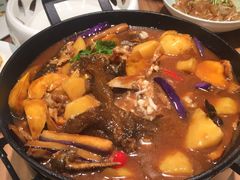 碟鱼头炖茄子-上关雪東北菜(中房金谊店)