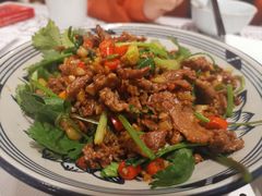 小炒牛肉-丹江口渔村·湘味厨房(桃园店)