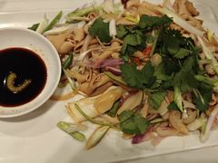 鲜鹅肠香葱配捞火箭鱿-盆满钵满·国家非遗传承(云台店)