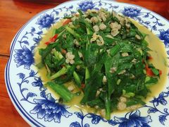 韭菜炒麻蛤-春华秋食土菜馆(温馨花园店)