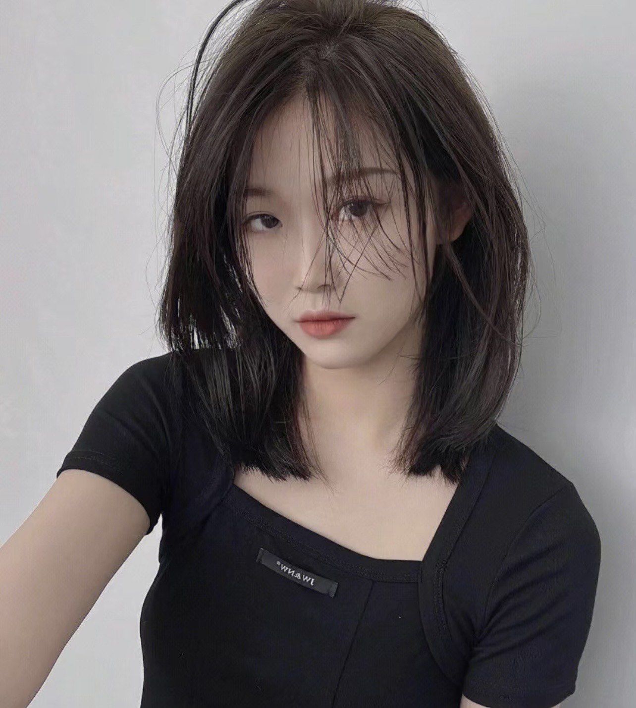 推荐 锁骨发 女生短发 显白色,女生染发发色推荐 短发染发颜色视频