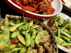 凉拌毛豆-不炭白烧烤(成都首店)