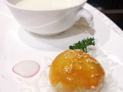 双皮奶拼烧饼-红棉中餐厅·广州海航威斯汀酒店