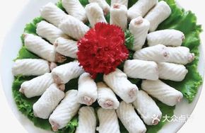 Flower-shaped Squid Balls