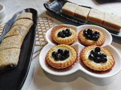 黑珍珠双皮奶蛋挞-味可道美食坊(福基路店)