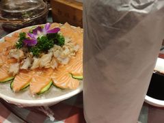象拔蚌三文鱼刺身-抚顺美食·老上海味道