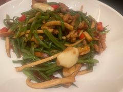 扁豆香干炒肉丝-外婆家(古墩印象城店)