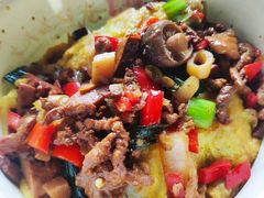 牛肉腰花二合一豆皮-周记热干面豆皮大王(桃花东街店)