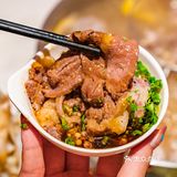 重庆最旺人气潮汕牛肉🐂活牛在嘴里奔跑