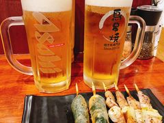 苏叶烤鸡皮虾-鸟串烧Yakitori