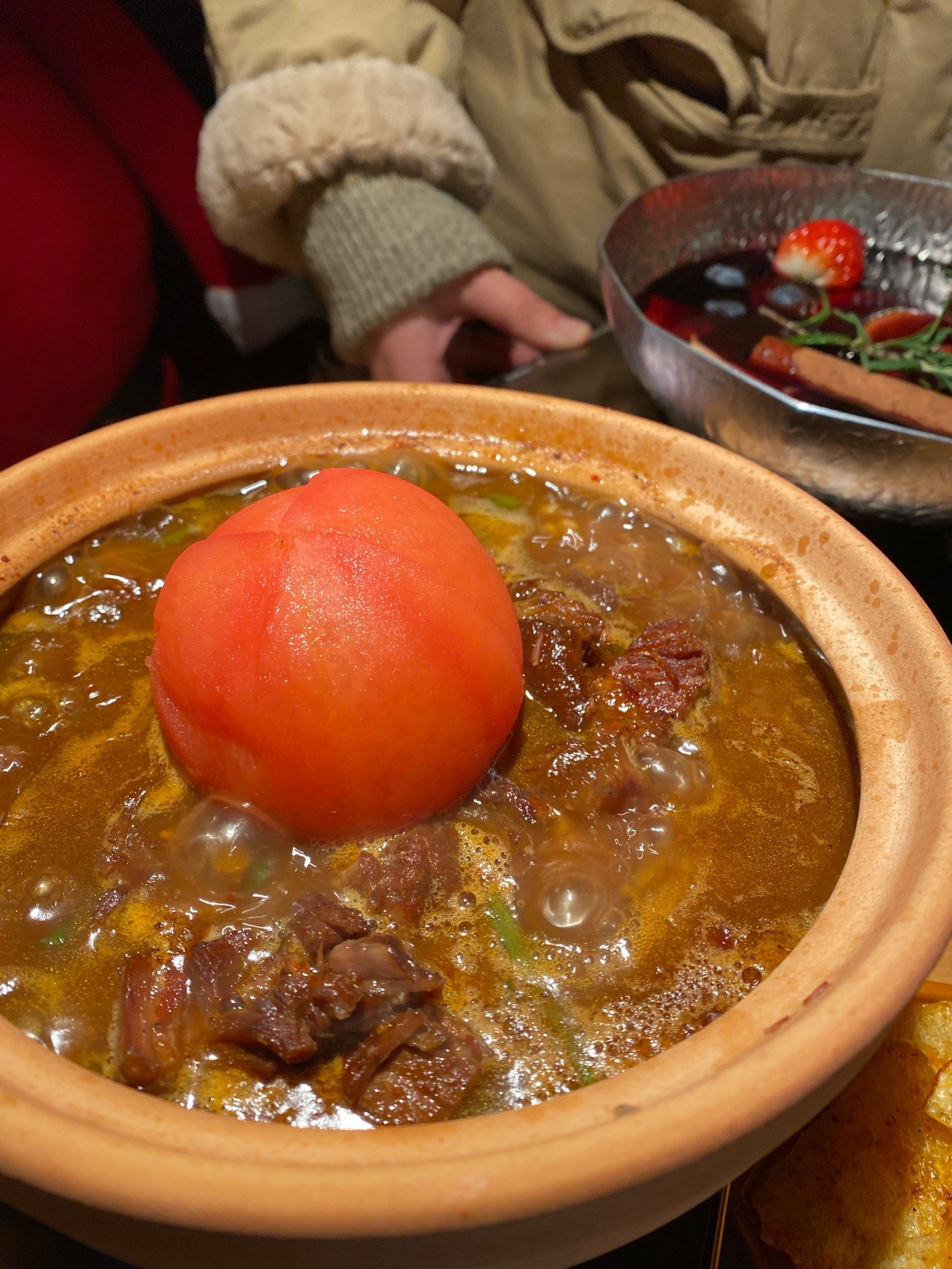 番茄牛腩锅,谁吃谁喜欢