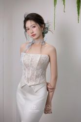 -桃子造型婚纱礼服(凤起广场店)