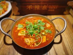仔姜鲜豆腐脑花-不曾在把把烧•烧烤(莲坂磐基店)