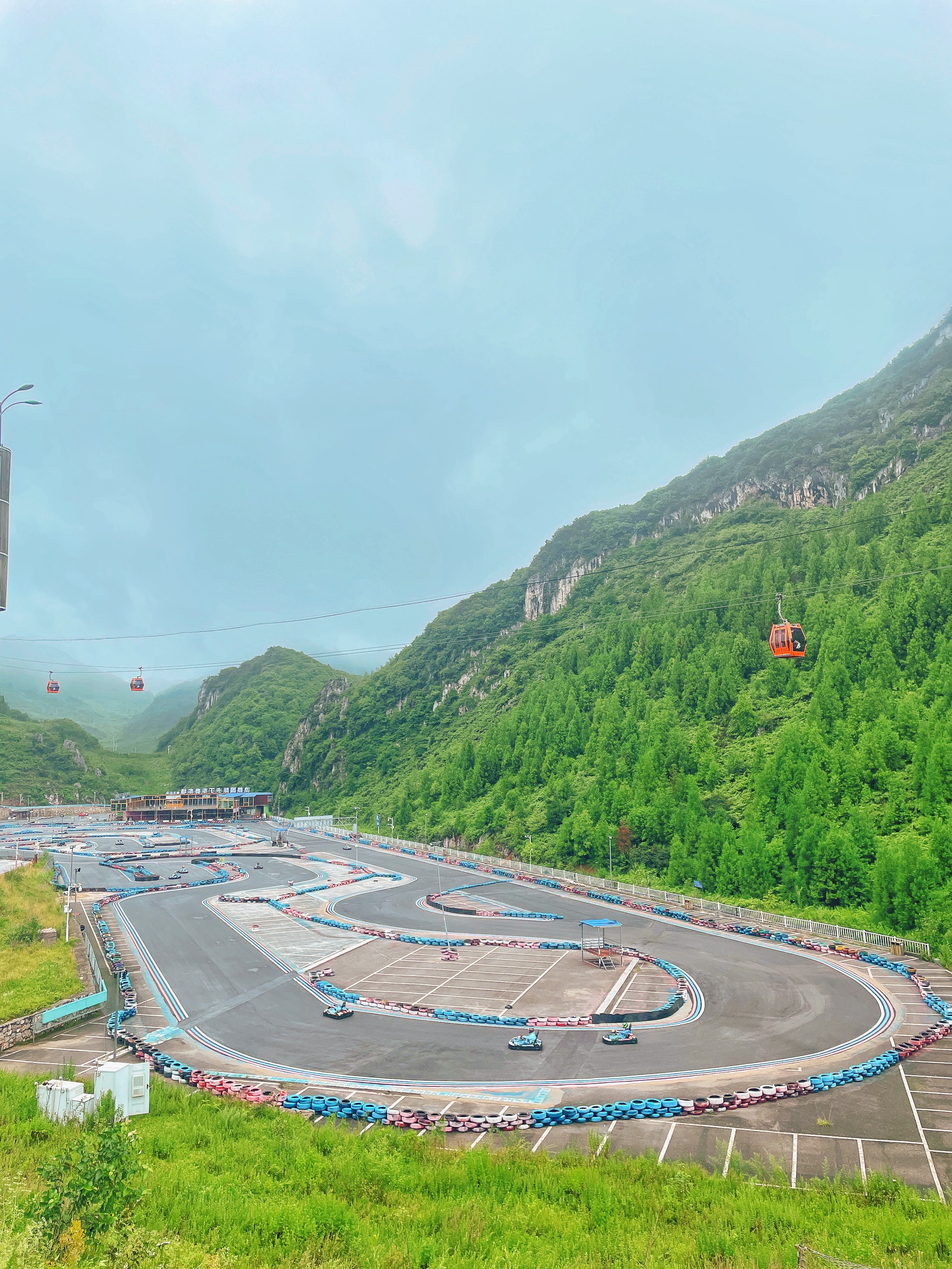 大同白登山卡丁车图片