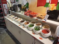 自助调料区-憨铁匠老火锅(龙岗万科里店)