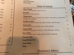 菜单-The Meat & Wine Co Southbank(南岸店)