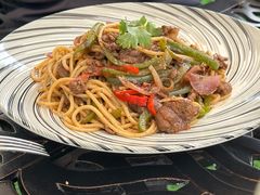 黑椒牛柳意面-玫瑰西餐厅.意面披萨.牛排咖啡