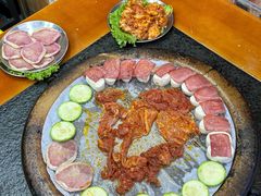 -老姐石板烧烤+铜炭火锅(总店)
