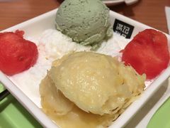 雪山榴莲（抹茶）-满记甜品(日月光二店)