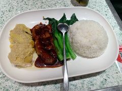 叉烧拼切鸡-满得意茶餐厅·顺德家常菜·港式经典(大良店)