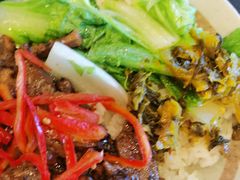 黑椒牛柳饭-永和大王(蛙嫩紫苏香·军博店)
