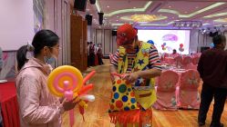-小鲤鱼生日气球派对会场策划布置