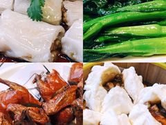 白灼芥兰-品粤居港式打边炉·广式烧腊(西安路福佳新天地店)