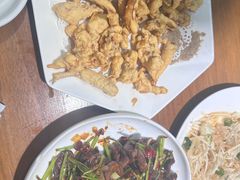 炸鱿鱼条-晚归月亮湾私家菜(临邑路店)