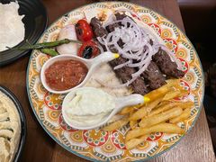 kebab plate 牛羊肉混盘-Uncle Kosto科斯托·中东菜