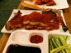 枣木烤鸭-华馨园北京烤鸭