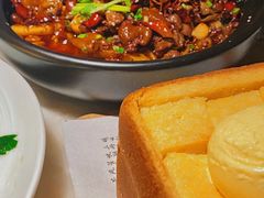 肥肠鸡-绿茶餐厅(财富购物中心店)