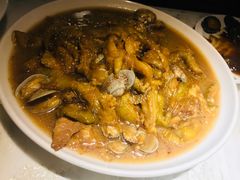 茄子炖蚬子-日丰园海肠水饺·老字号大连海鲜(和平广场店)