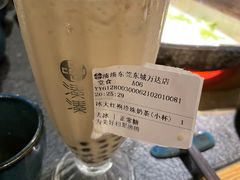 大红袍珍珠奶茶-湊湊火锅·茶憩(东城万达店)