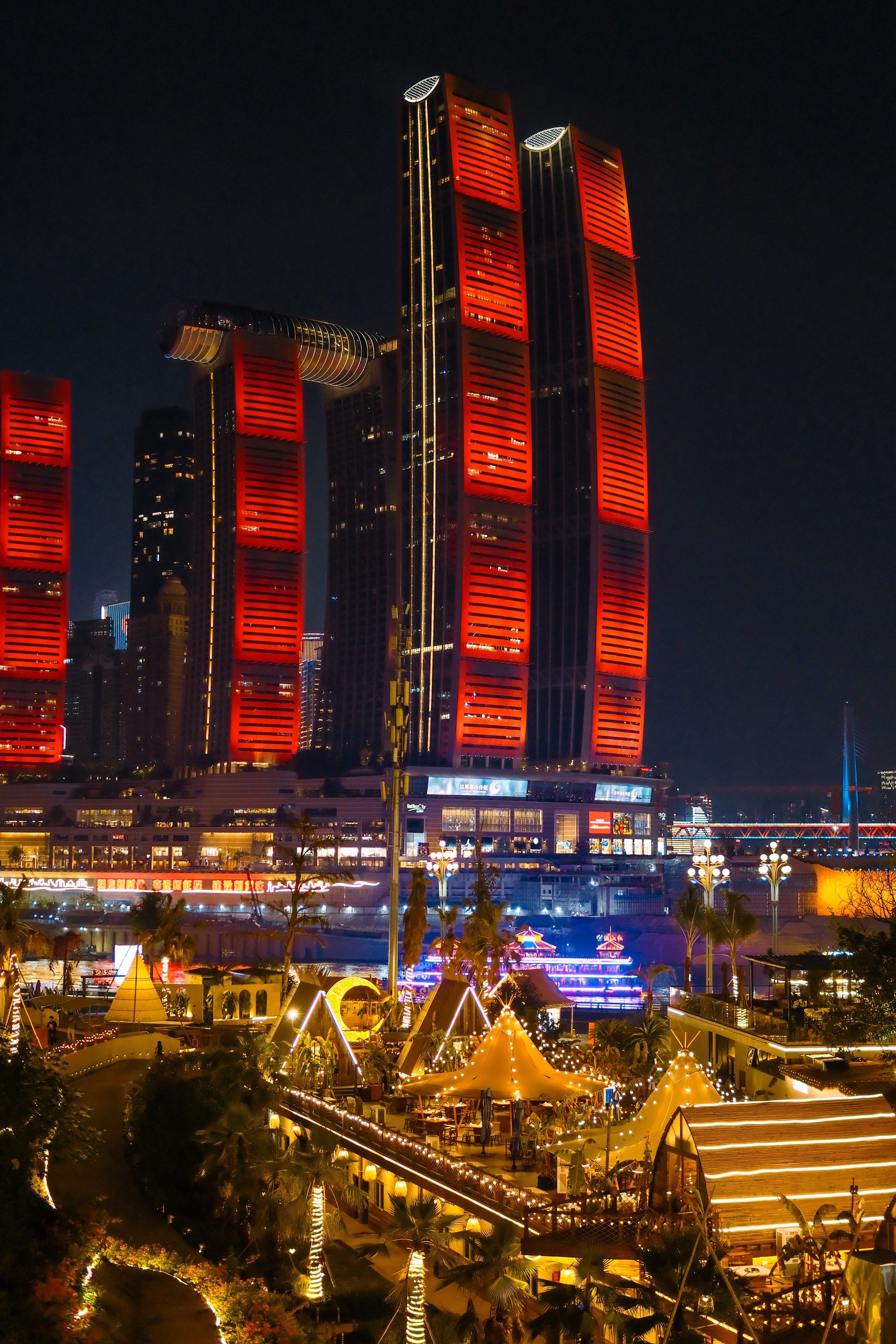 重庆南滨路上的打卡点🌄