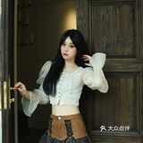 还没到迪士尼怎么就发现公主了🎀