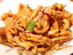 椒盐鱿鱼-老兵牛蹄店(下沙店)