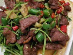 尖椒牛柳-国瑞酒店餐饮部