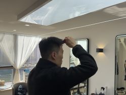 -ONE·男士国潮·美式渐变·理发馆·BARBER SHOP